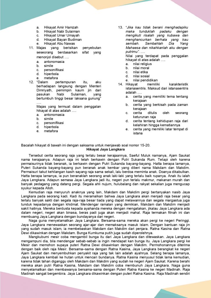 5 Cara Cerdas Membuat Soal Esai Bahasa Indonesia Kelas 10 Bab 3 yang Ternyata Jarang Diketahui Guru