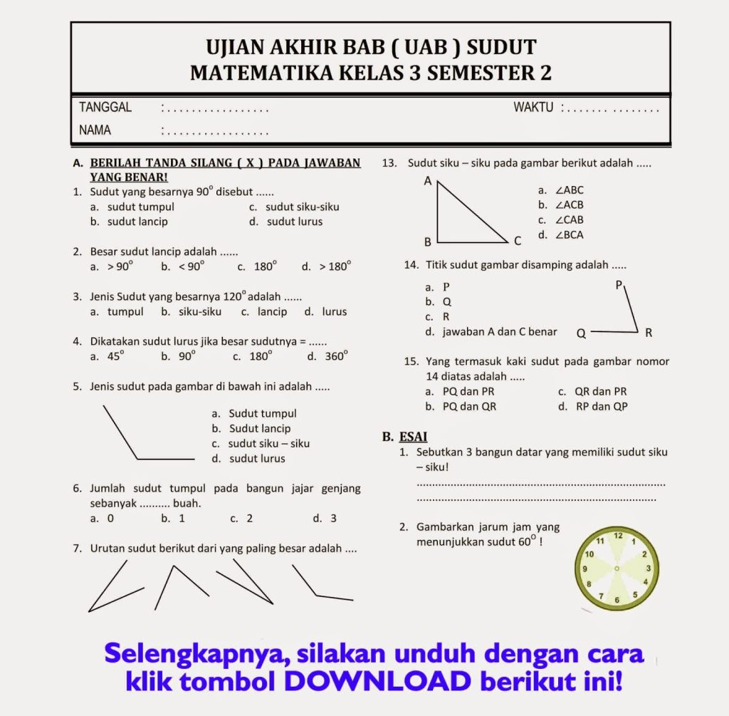 5 Cara Mudah Buat Contoh Soal Matematika Kelas 3 Sekolah Dasar, Bikin Belajar Makin Seru 5 Cara Mudah Buat Contoh Soal Matematika Kelas 3 Sekolah Dasar, Bikin Belajar Makin Seru
