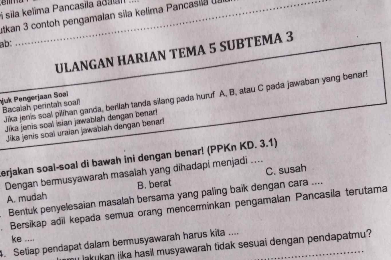 7 Rahasia Contoh Soal Tema 5 Subtema 3 Kelas 2 Wajib Tahu di Tahun 2026 Sebelum Terlambat