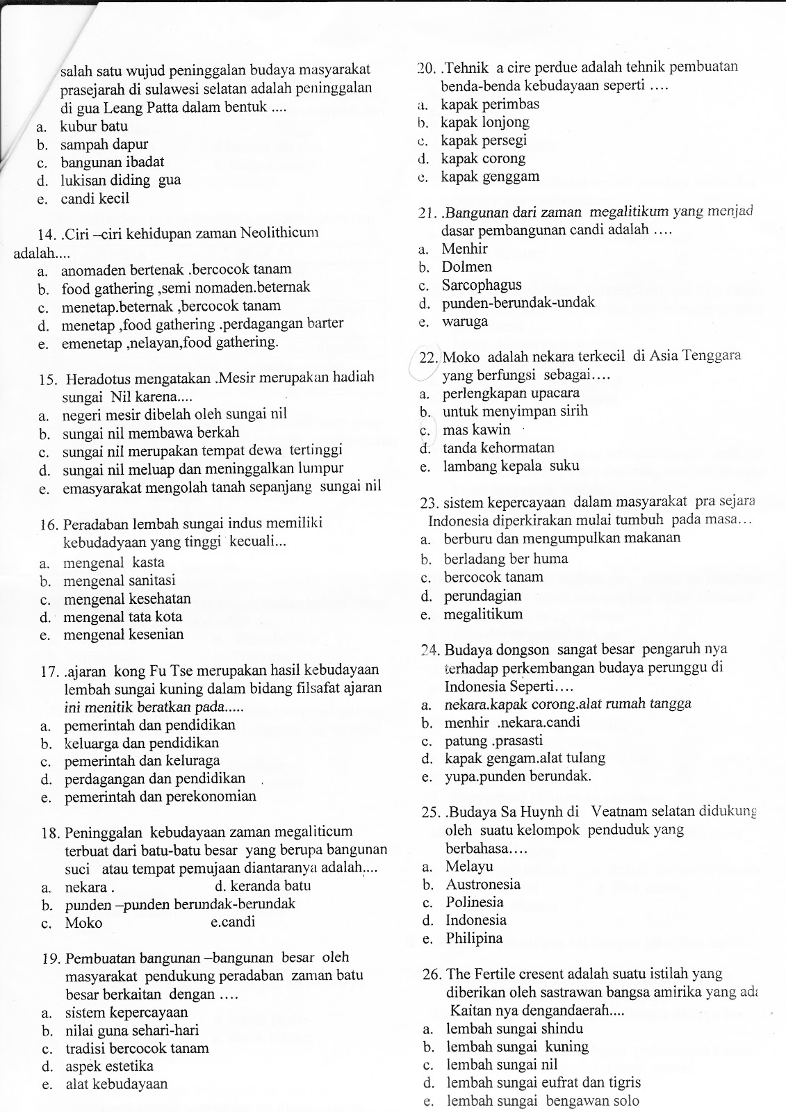 Download Soal Sejarah Kelas 3 SMA Terbaru 2026, 3 Fakta Mengejutkan yang Jarang Diketahui