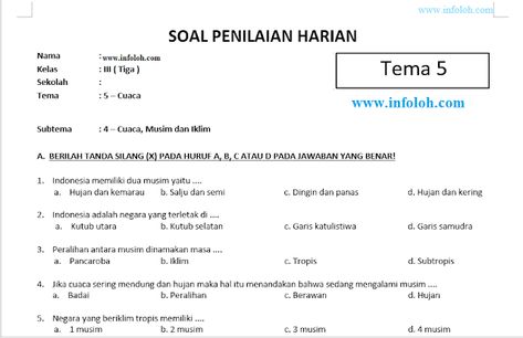 Rahasia Tumbuh Kembang Anak 3 Tahun yang Bantu Selesaikan contoh soal tema 5 kelas 3 2018