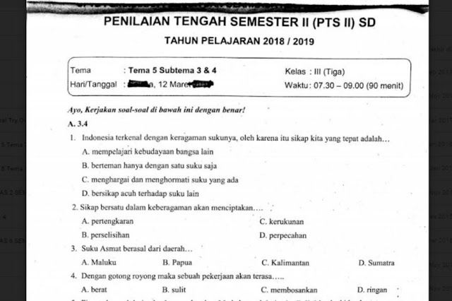 Waspada Perundungan! Simak Contoh Soal Tema 5 Subtema 3 Kelas 3 Agar Anak Tetap Aman Waspada Perundungan! Simak Contoh Soal Tema 5 Subtema 3 Kelas 3 Agar Anak Tetap Aman